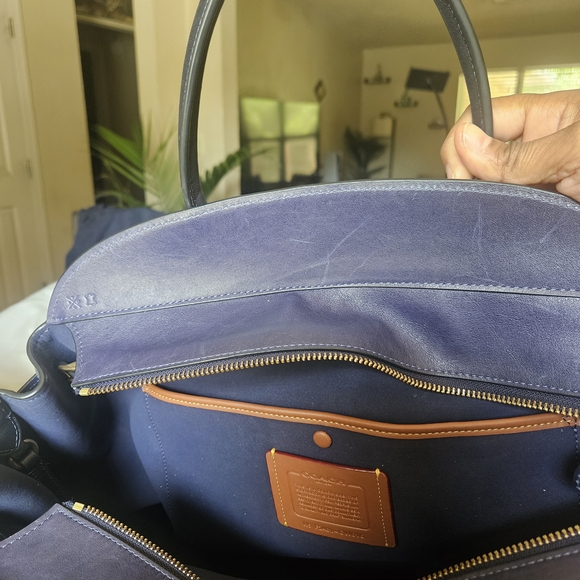 🧳 Coach Empire Carryall 40 in Dark Navy - Picture 10 of 11